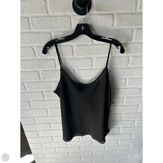 Top Sleeveless Basic By Chaps In Black, Size: Xl