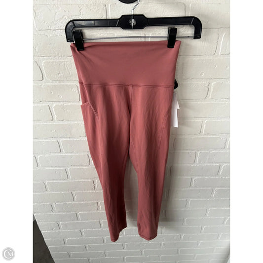 Athletic Leggings By Lululemon In Pink, Size: 4