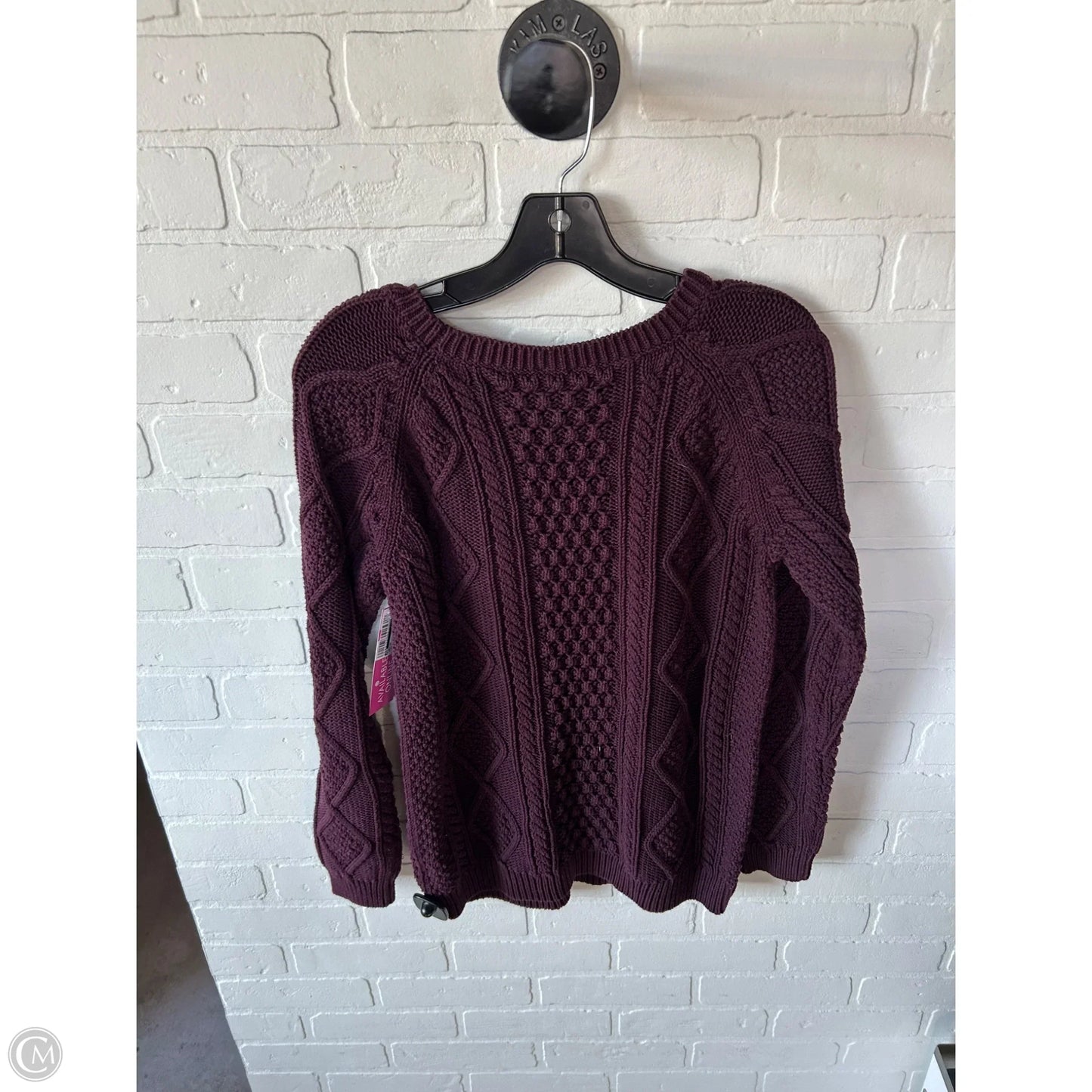 Sweater By Gap In Purple, Size: L