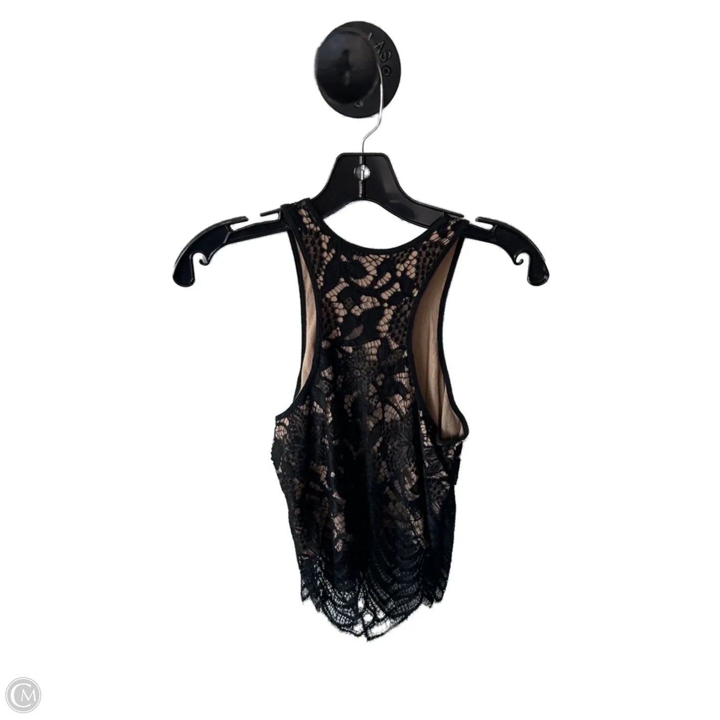 Top Sleeveless By Express In Black & Tan, Size: Xs