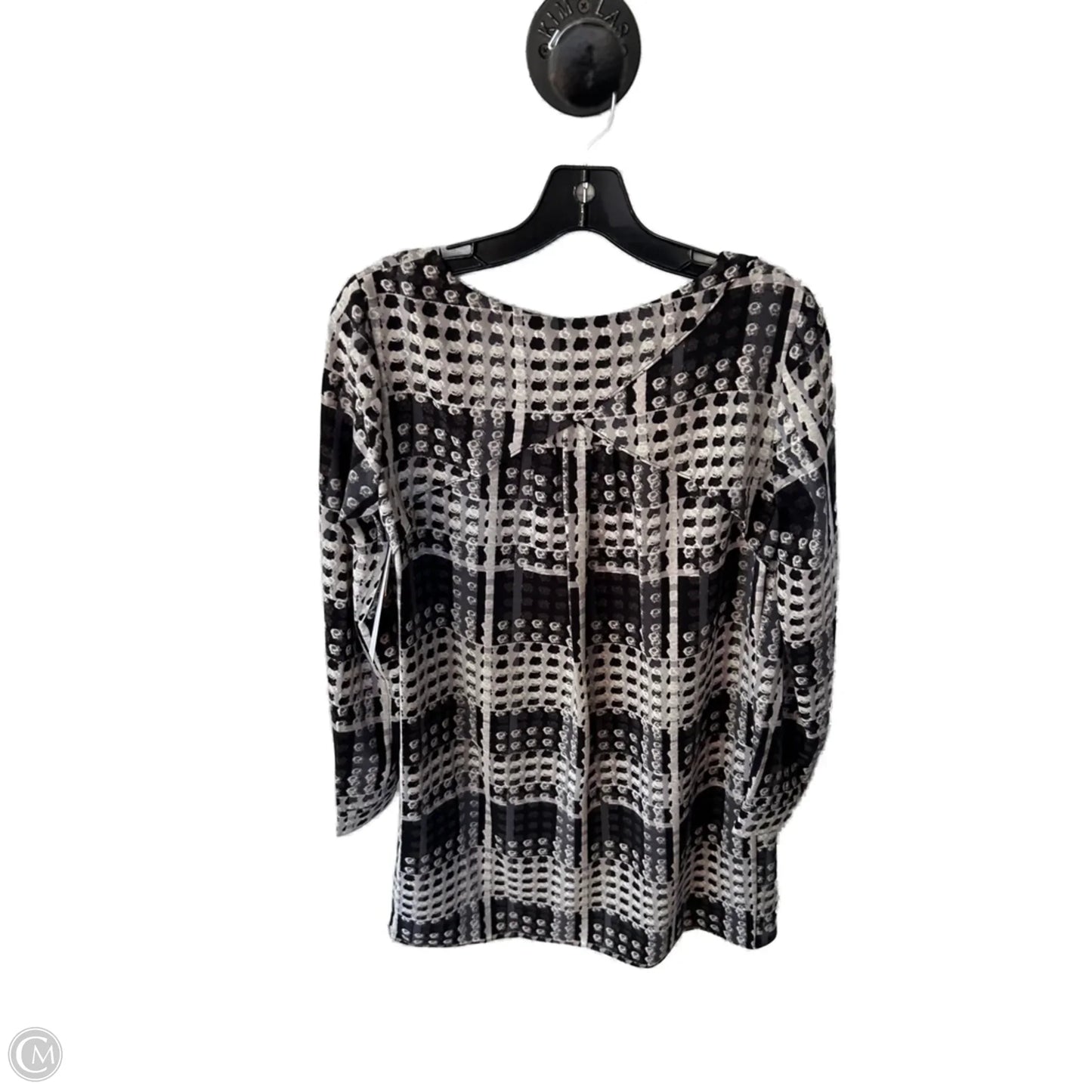 Dress Work By Clothes Mentor In Black & Grey, Size: Xs