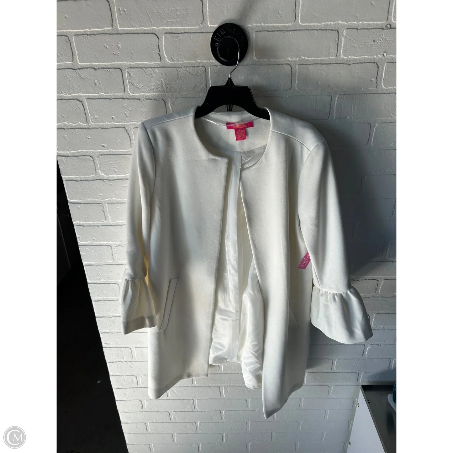 Blazer By Catherine Malandrino In White, Size: L