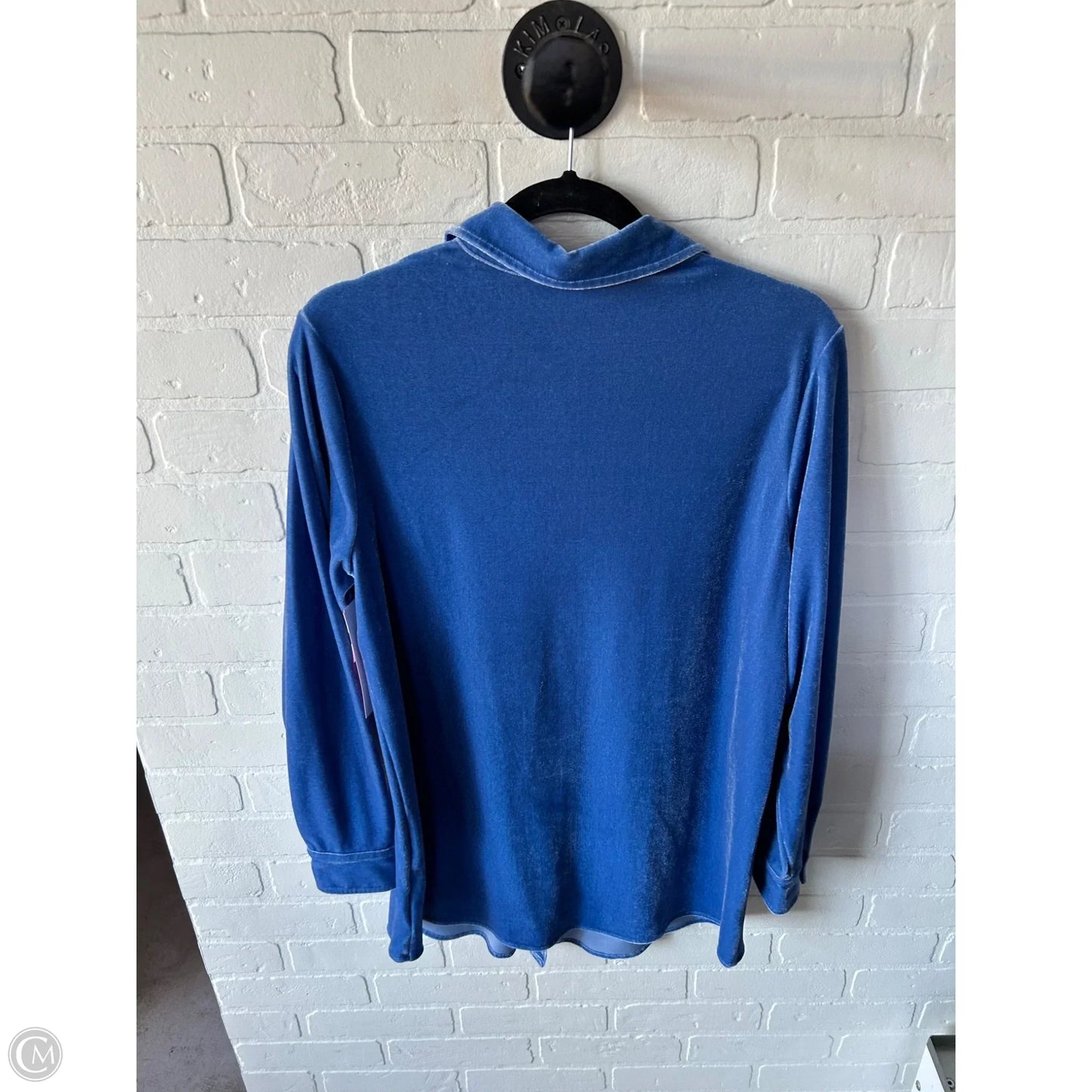 Tunic Long Sleeve By Soft Surroundings In Blue, Size: S