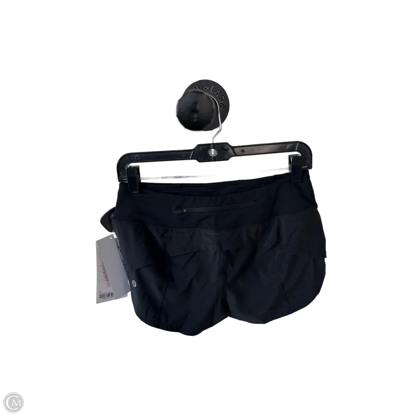 Athletic Shorts By Lululemon In Black, Size: 4