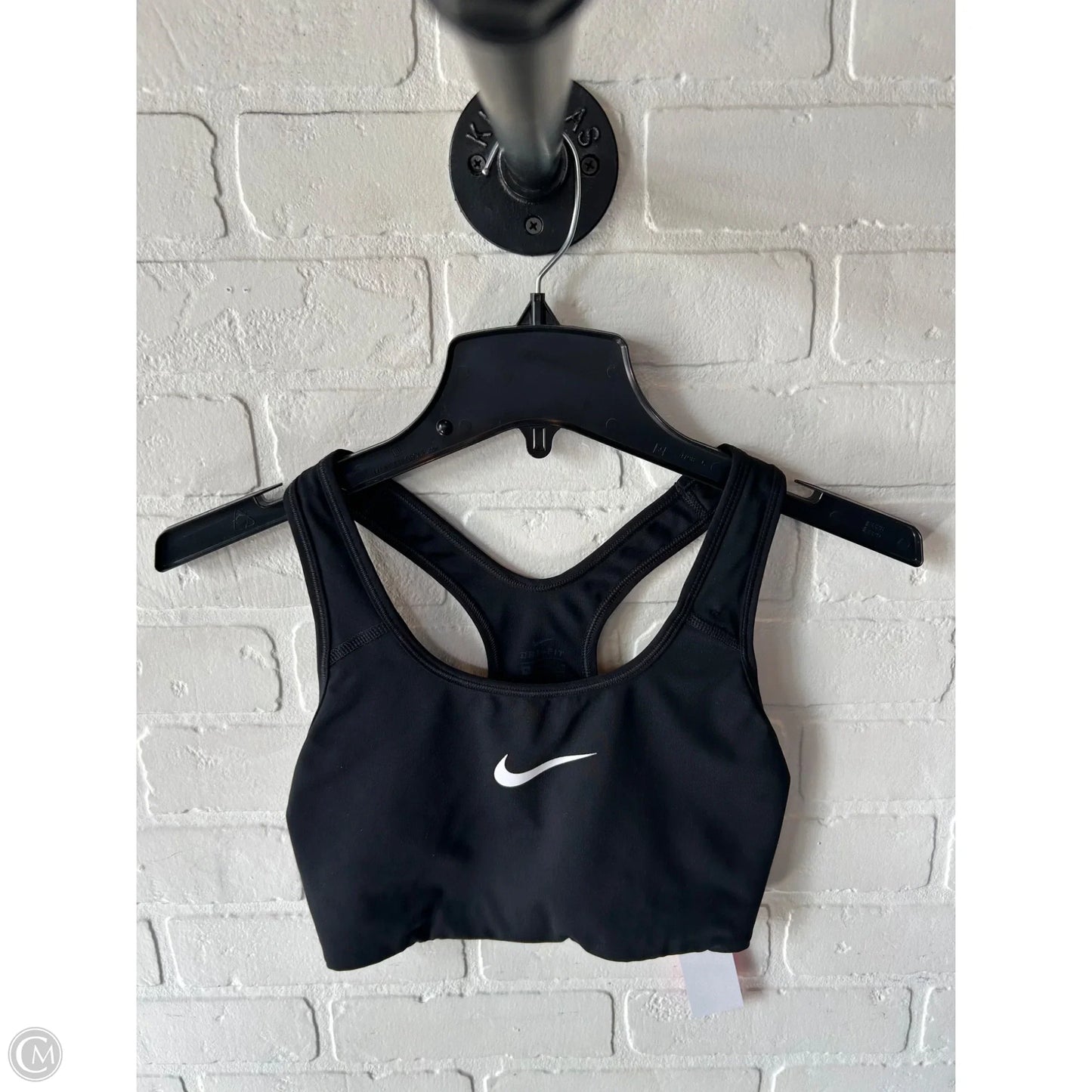 Athletic Bra By Nike In Black, Size: M