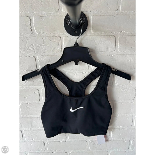 Athletic Bra By Nike In Black, Size: M