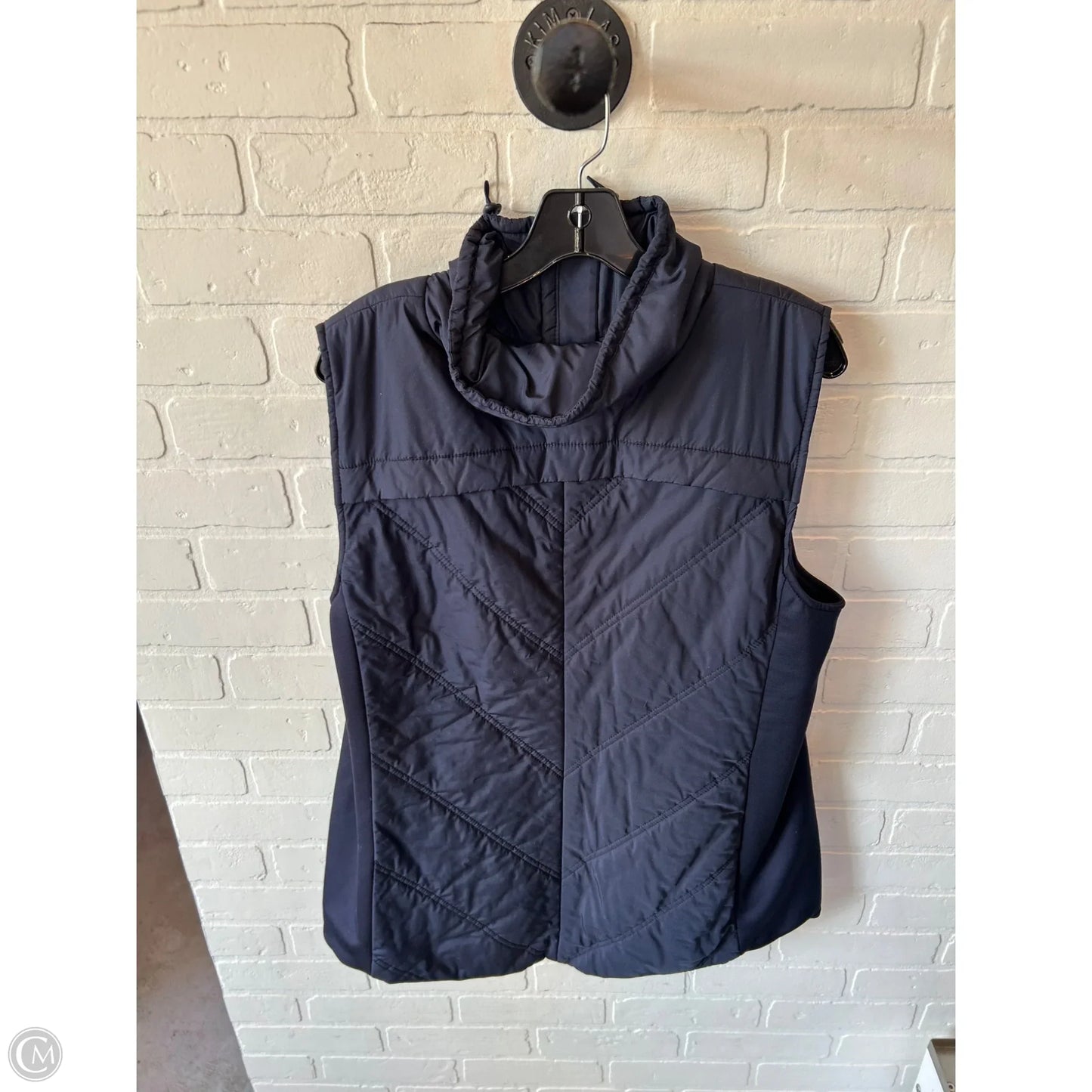 Vest Puffer & Quilted By Talbots In Navy, Size: Xl