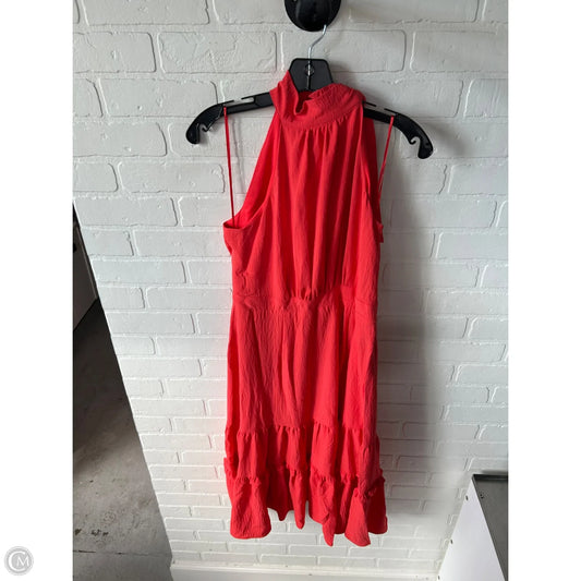 Dress Party Midi By Leslie Fay In Orange, Size: S