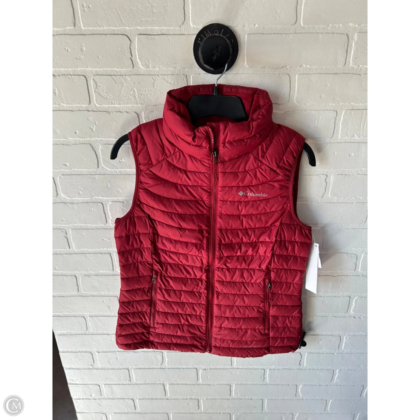 Vest Puffer & Quilted By Columbia In Red, Size: M