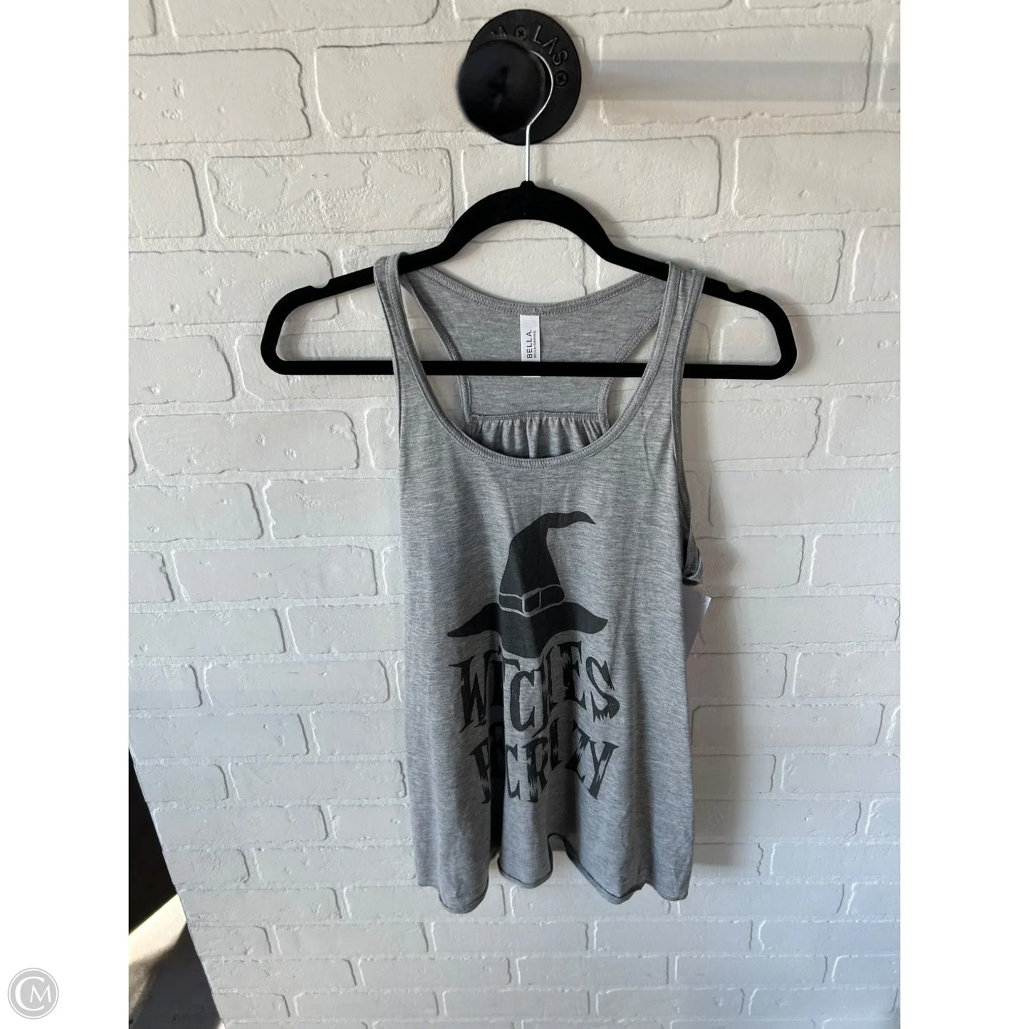 Top Sleeveless Basic By Bella + Canvas In Grey, Size: L