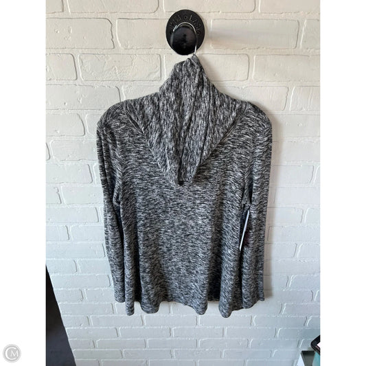 Top Long Sleeve By Alya In Grey, Size: M