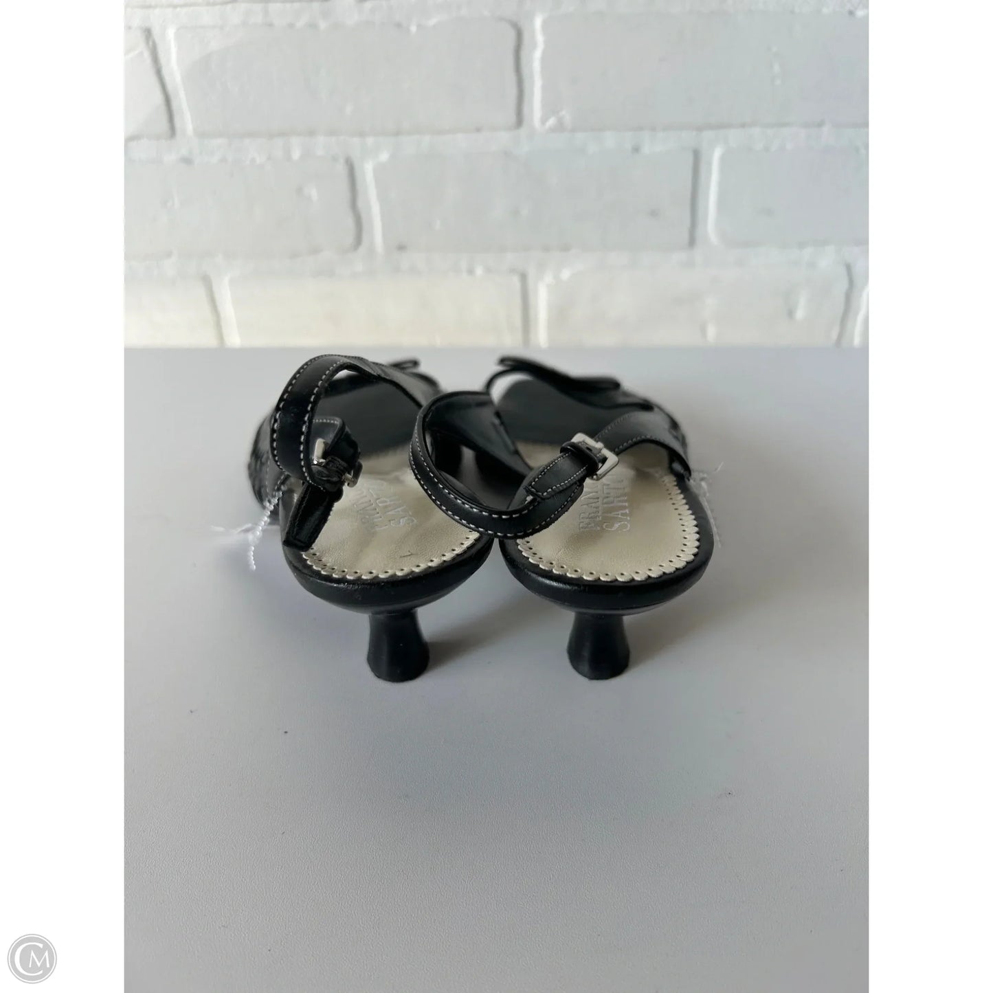 Sandals Heels Kitten By Franco Sarto In Black, Size: 7