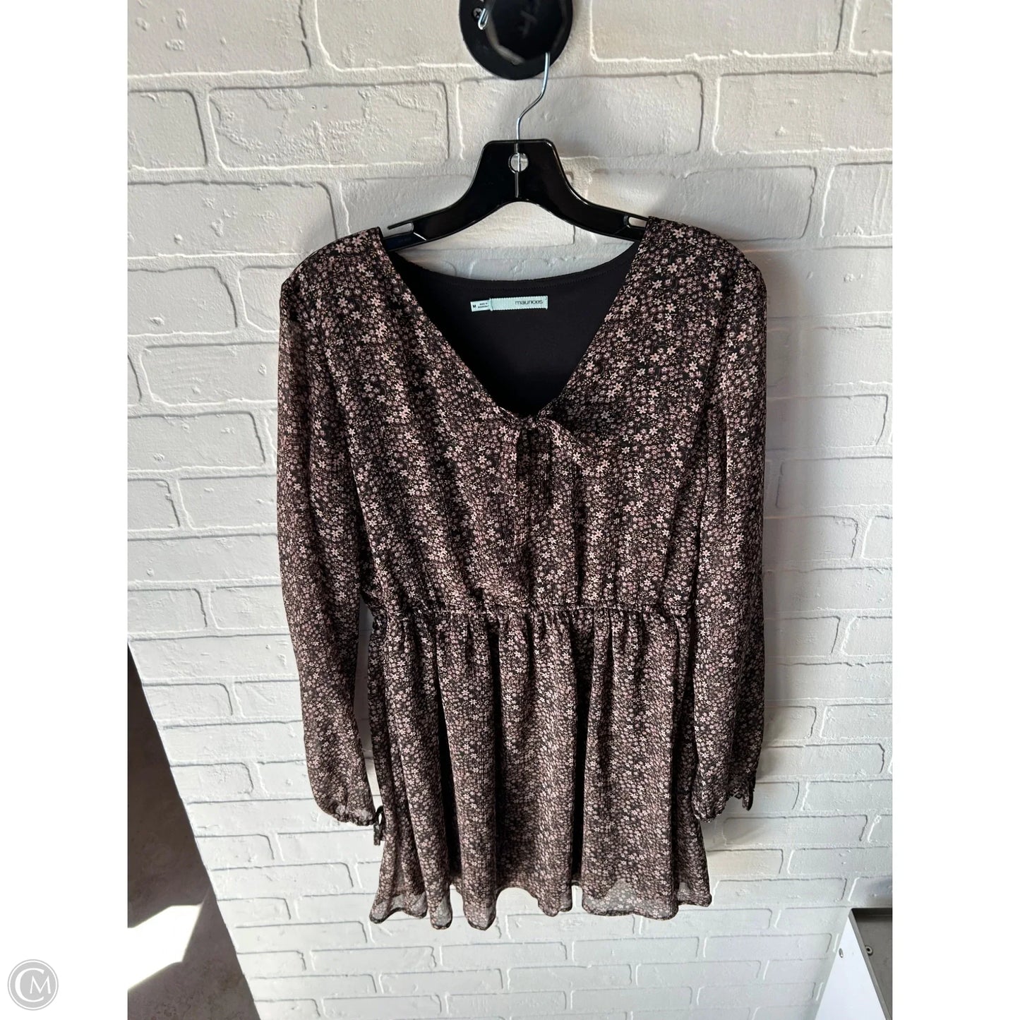 Dress Casual Short By Maurices In Black & Brown, Size: M