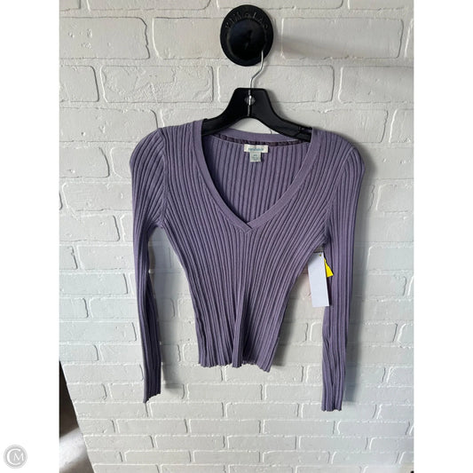 Sweater By Sundance In Purple, Size: Xs