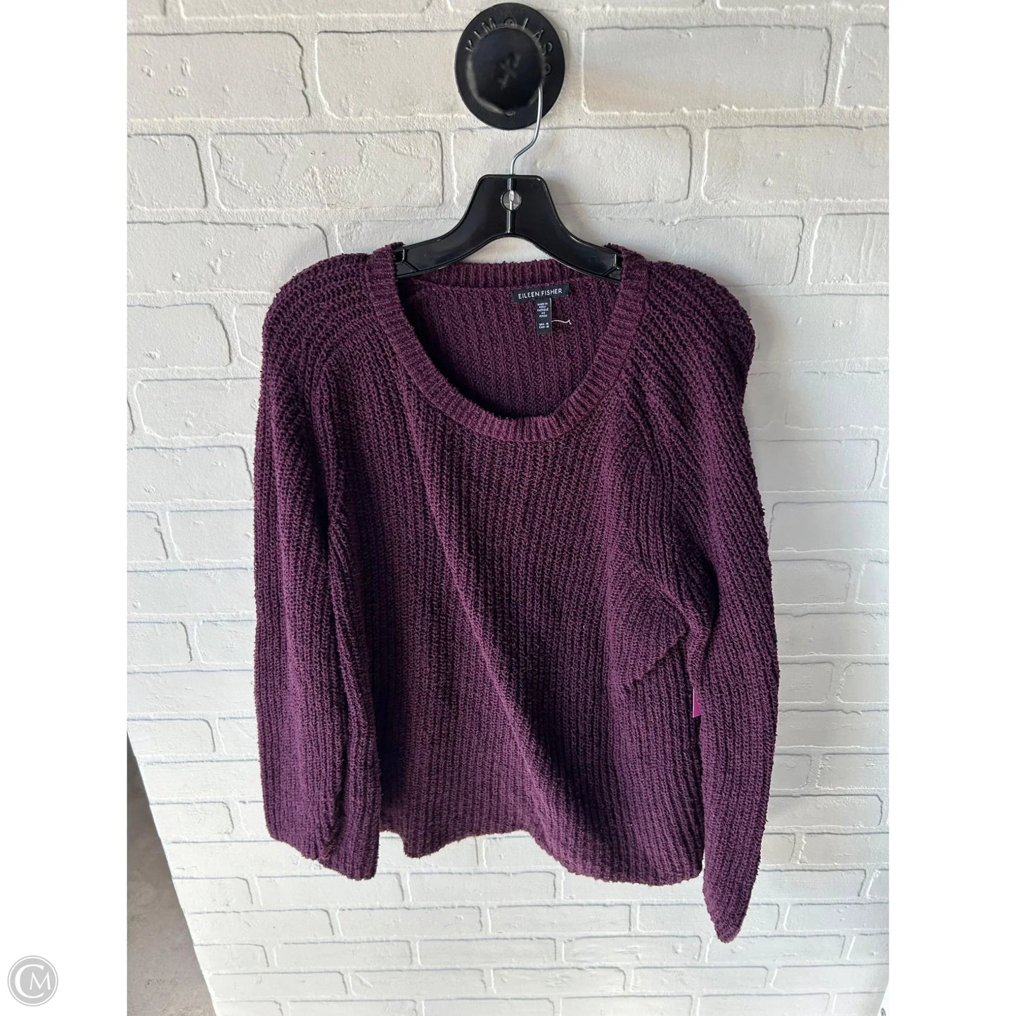 Sweater By Eileen Fisher In Purple, Size: M
