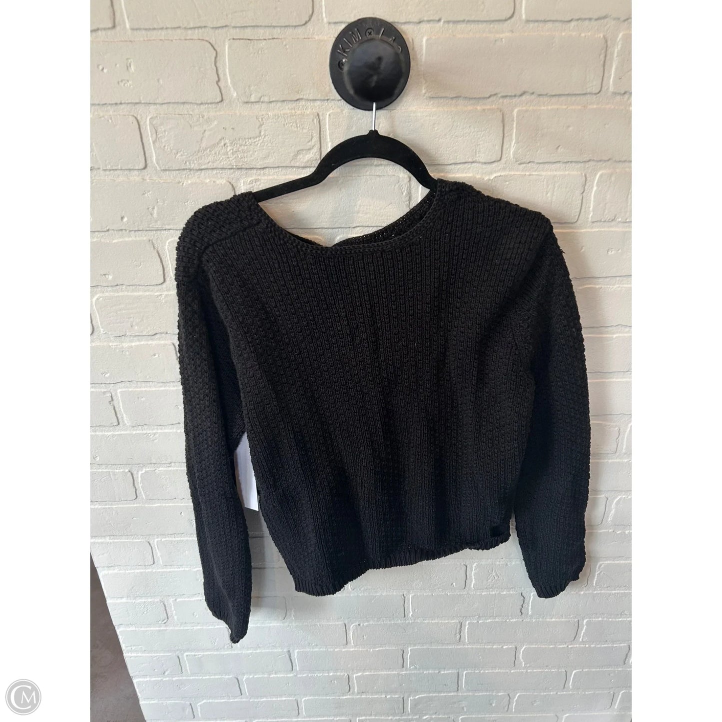 Sweater Cardigan By Talbots In Black, Size: M
