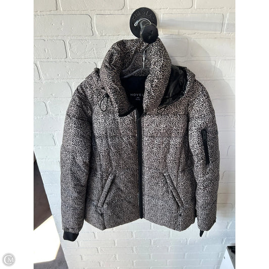 Jacket Puffer & Quilted By Novelti In Animal Print, Size: M