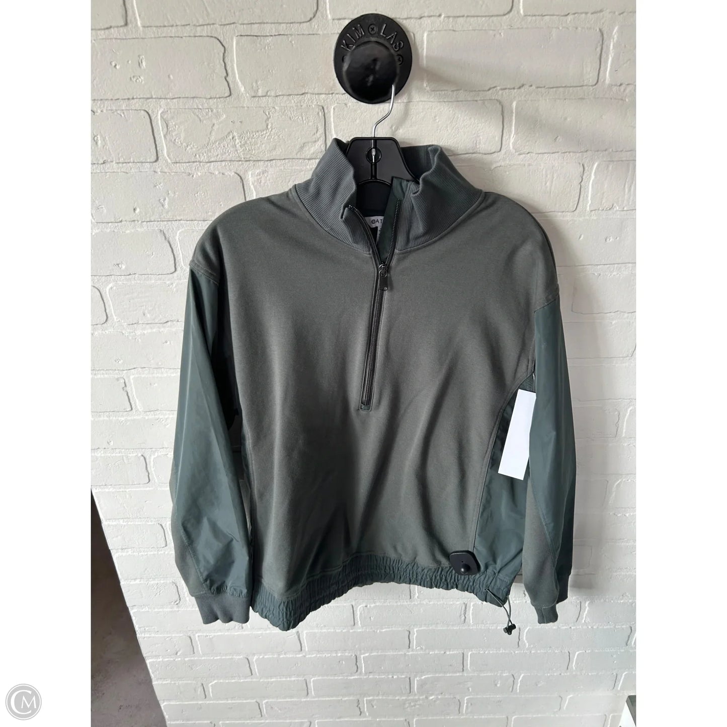 Athletic Sweatshirt Collar By Athleta In Green, Size: S