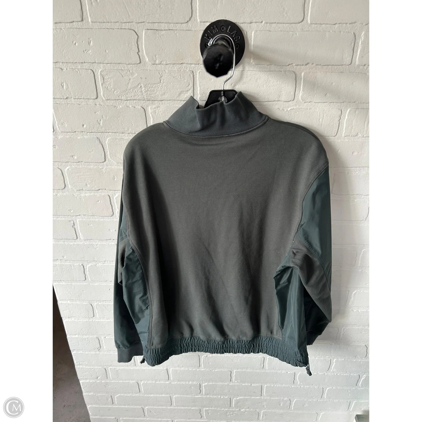 Athletic Sweatshirt Collar By Athleta In Green, Size: S