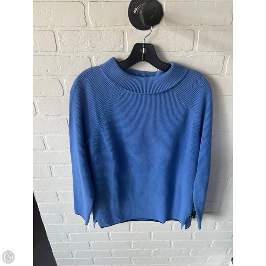 Sweater By Talbots In Blue, Size: L