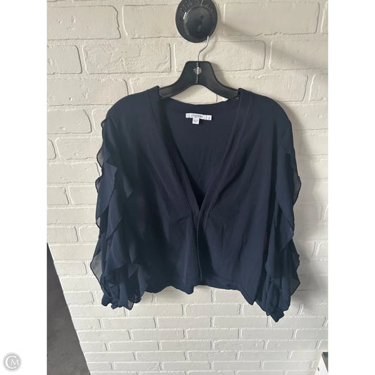 Sweater Cardigan By Chicos In Blue, Size: M