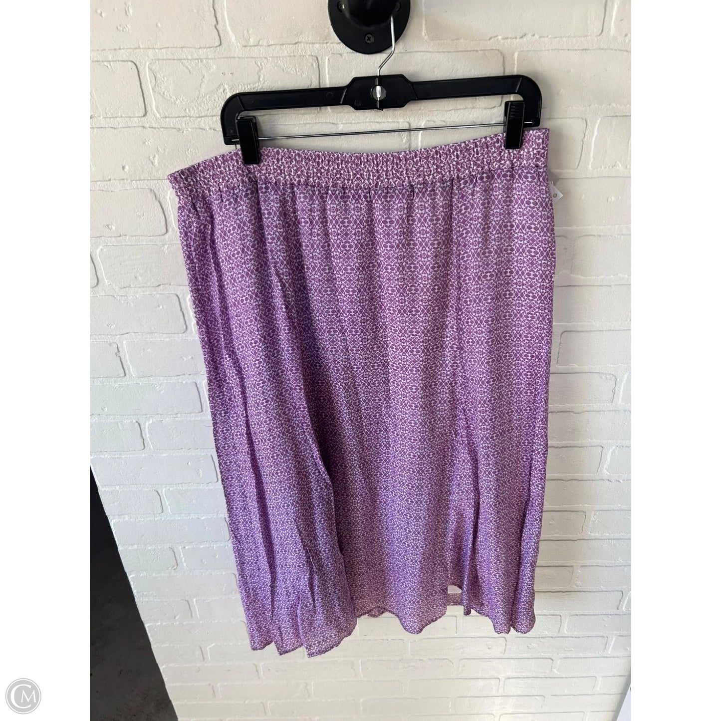 Skirt Maxi By Cj Banks In Purple, Size: 14