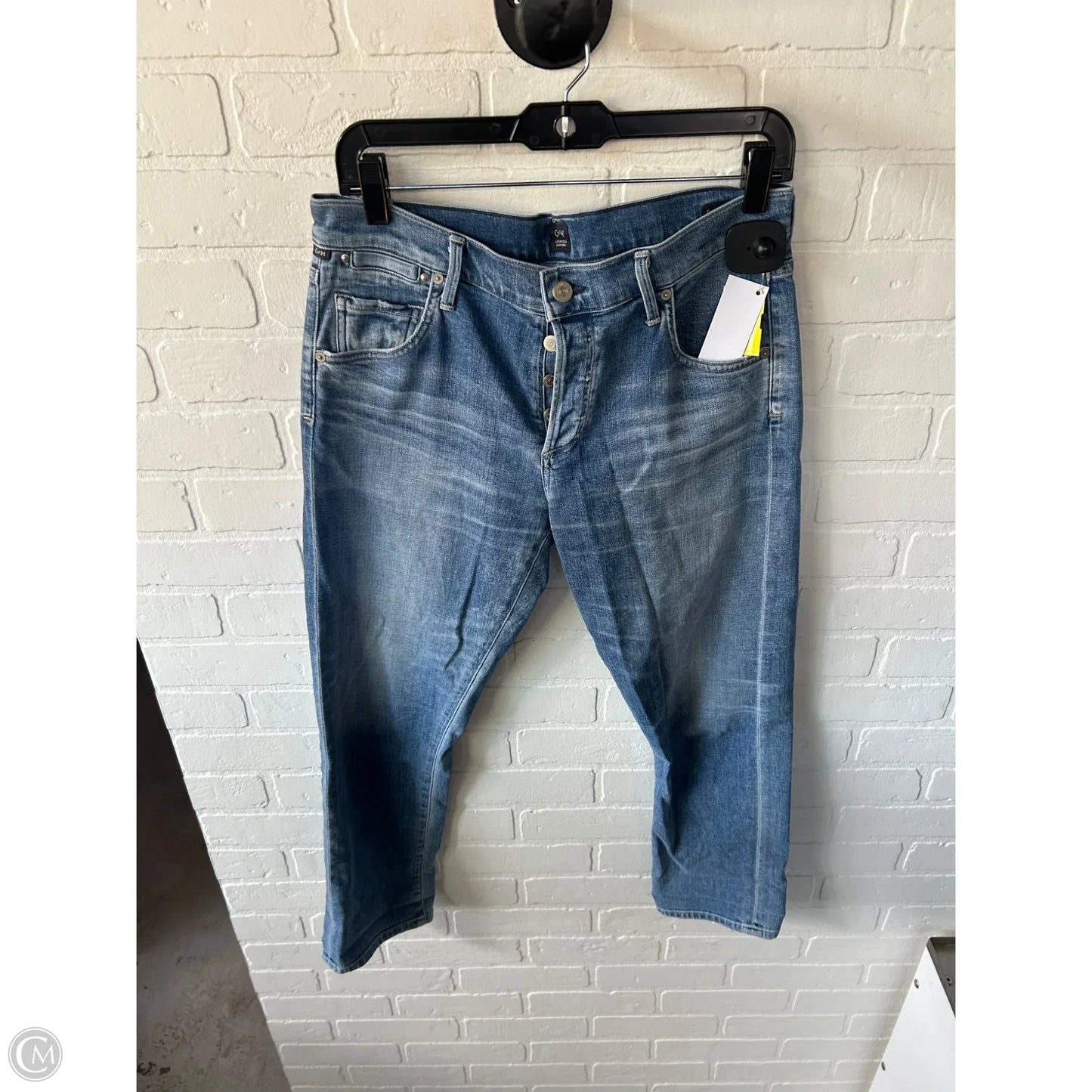 Jeans Boyfriend By Citizens Of Humanity In Blue Denim, Size: 4