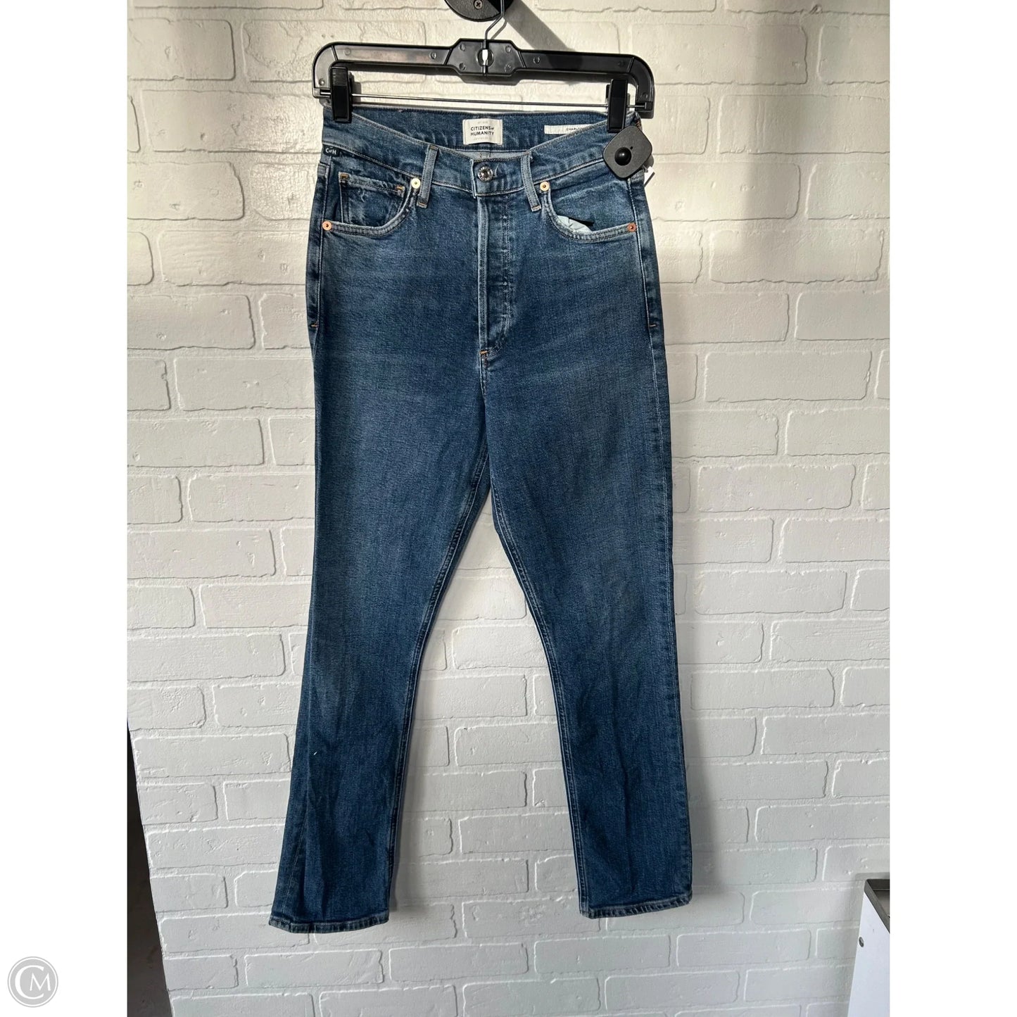 Jeans Boot Cut By Citizens Of Humanity In Blue Denim, Size: 0