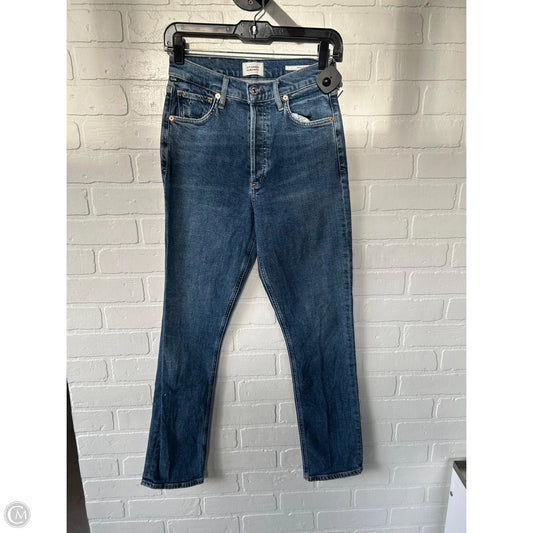 Jeans Boot Cut By Citizens Of Humanity In Blue Denim, Size: 0
