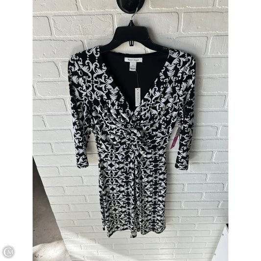Dress Work By White House Black Market In Black & White, Size: M