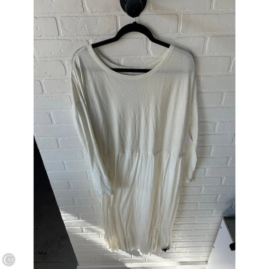 Dress Casual Maxi By Free People In Ivory, Size: S