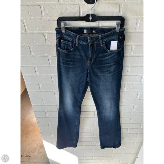 Jeans Boot Cut By Kut In Blue Denim, Size: 10
