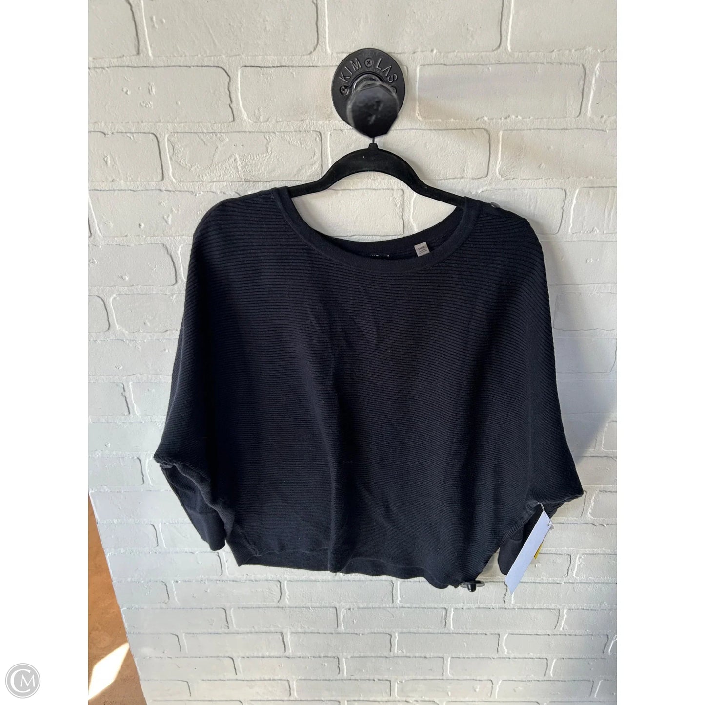 Sweater By T Tahari In Black, Size: 1x