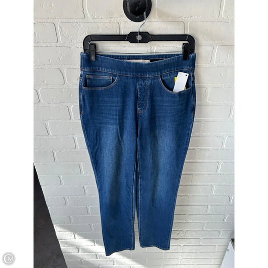 Jeans Jeggings By Soft Surroundings In Blue Denim, Size: 4