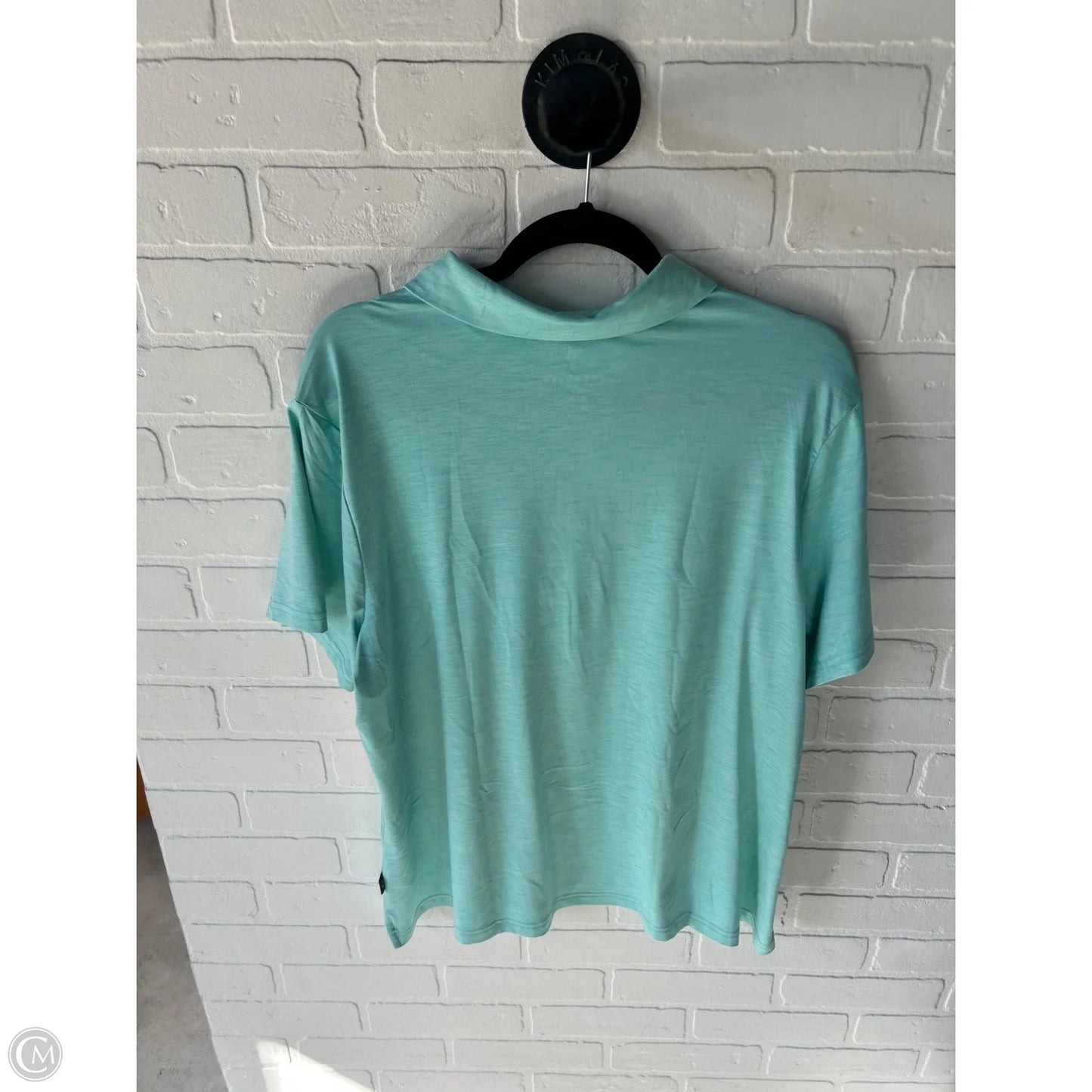 Athletic Top Short Sleeve By Skechers In Blue, Size: Xxl