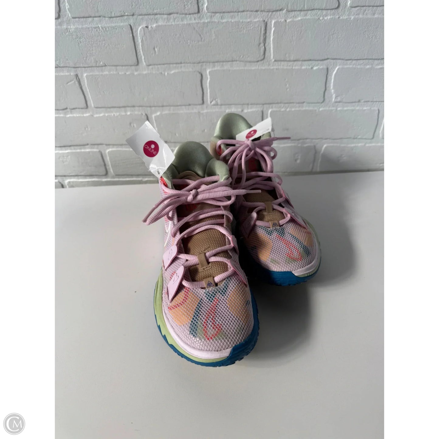 Shoes Athletic By Nike In Blue & Pink, Size: 7