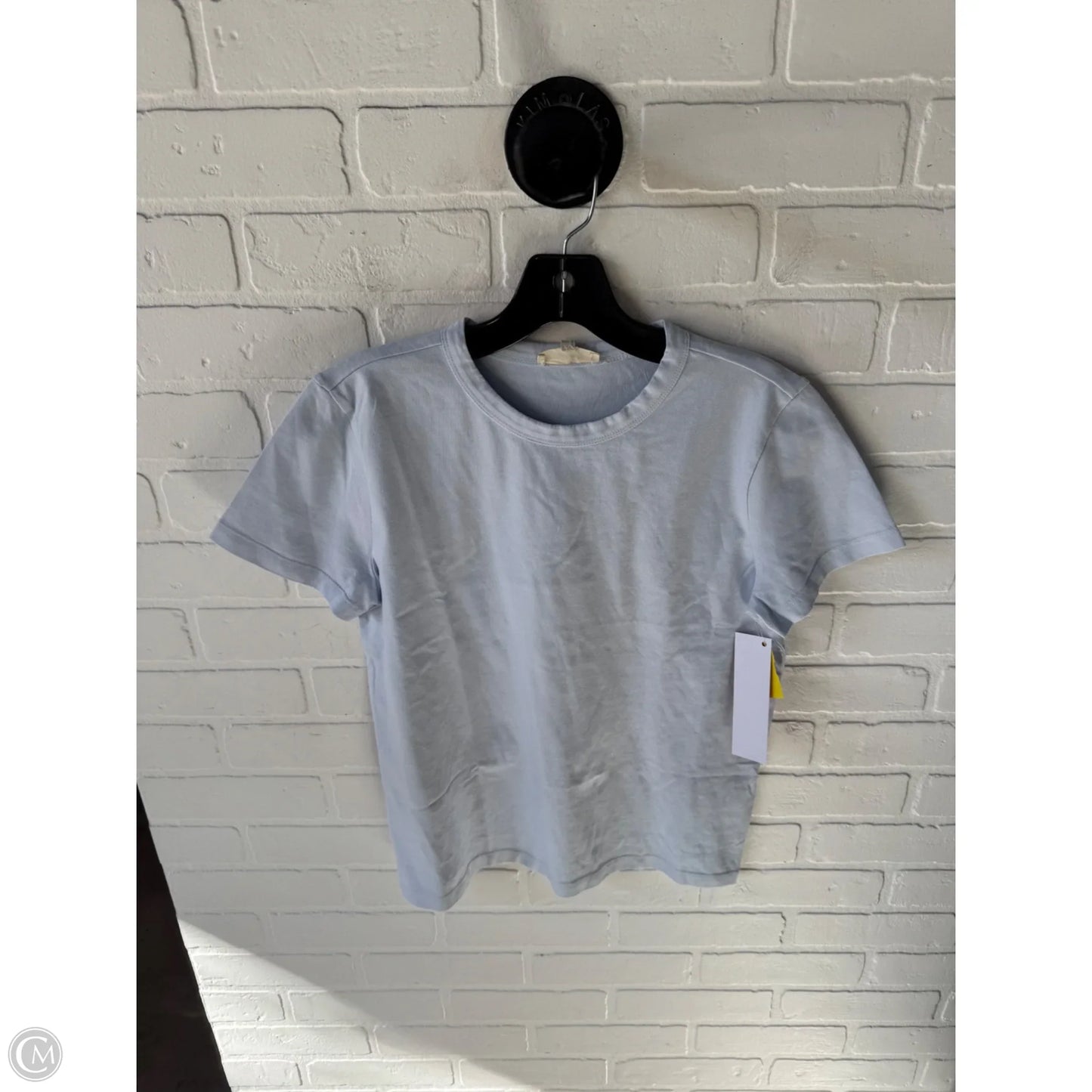 Top Short Sleeve Basic By Madewell In Blue, Size: Xs