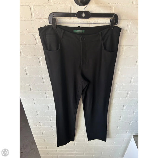 Pants Dress By Lauren By Ralph Lauren In Black, Size: 14