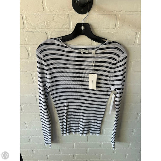 Sweater By Vince In Blue & White, Size: L