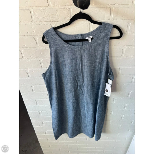 Dress Casual Short By Sonoma In Blue Denim, Size: Xxl