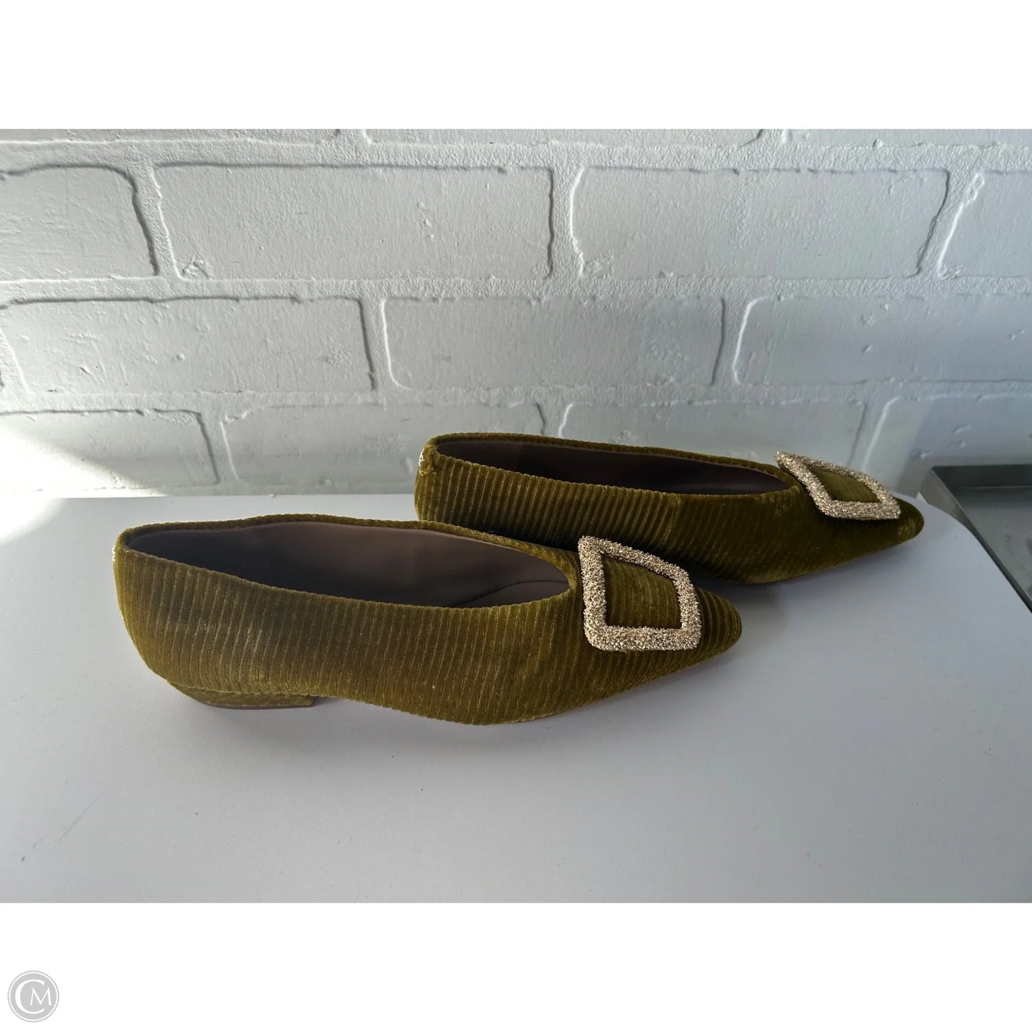 Shoes Flats By Sam Edelman In Green, Size: 6.5