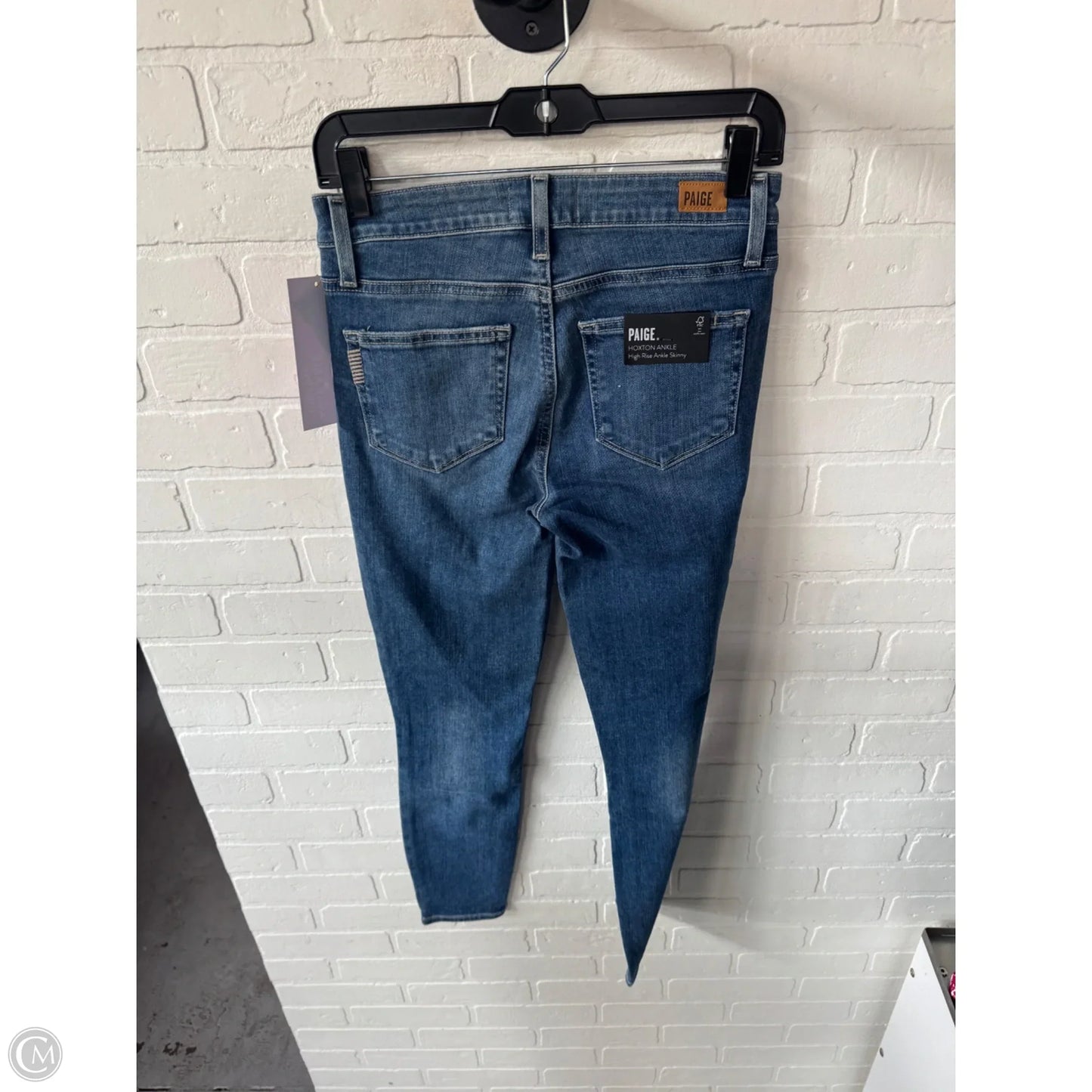 Jeans Skinny By Paige In Blue Denim, Size: 2