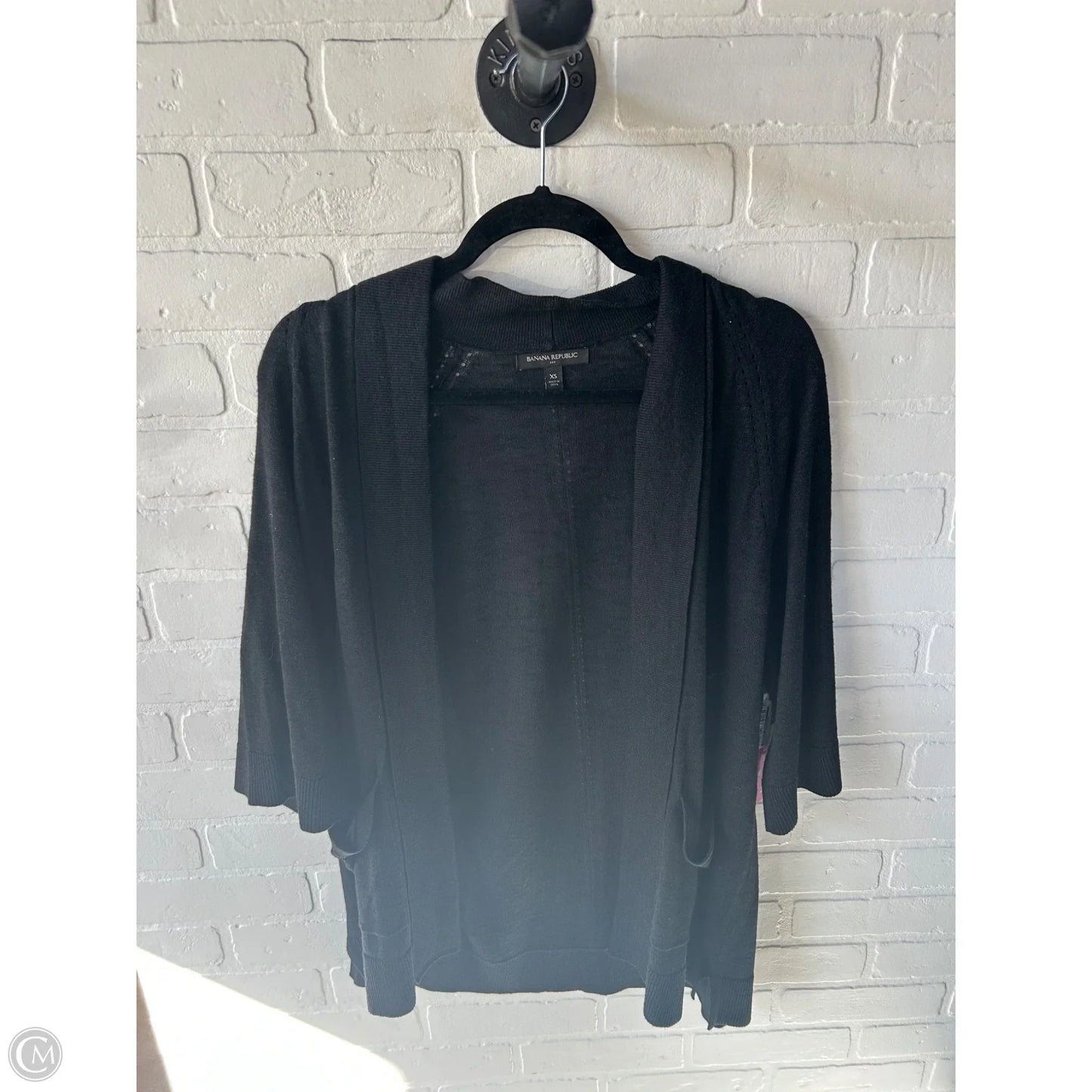 Sweater Cardigan By Banana Republic In Black, Size: Xs