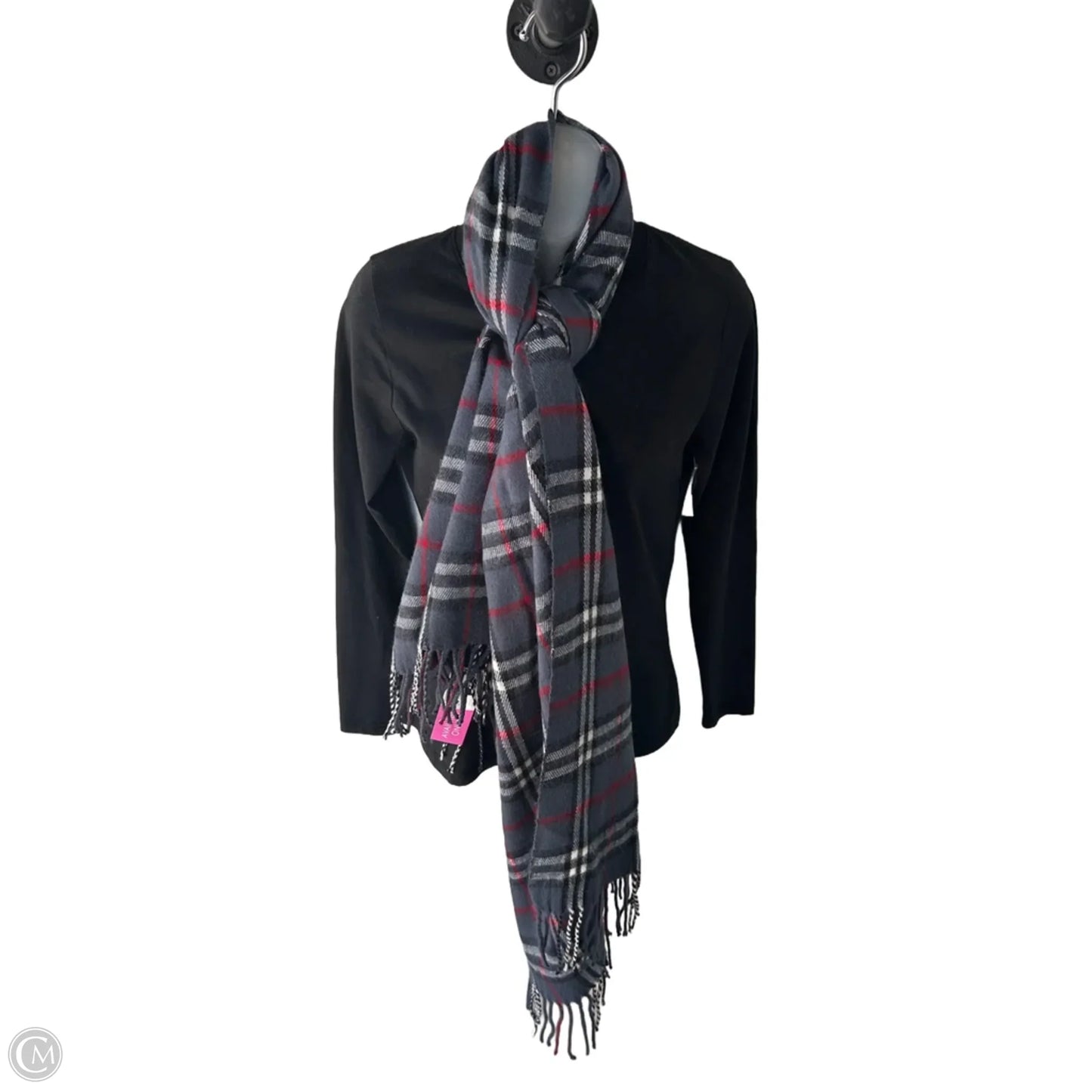 Scarf Winter By Clothes Mentor In Grey