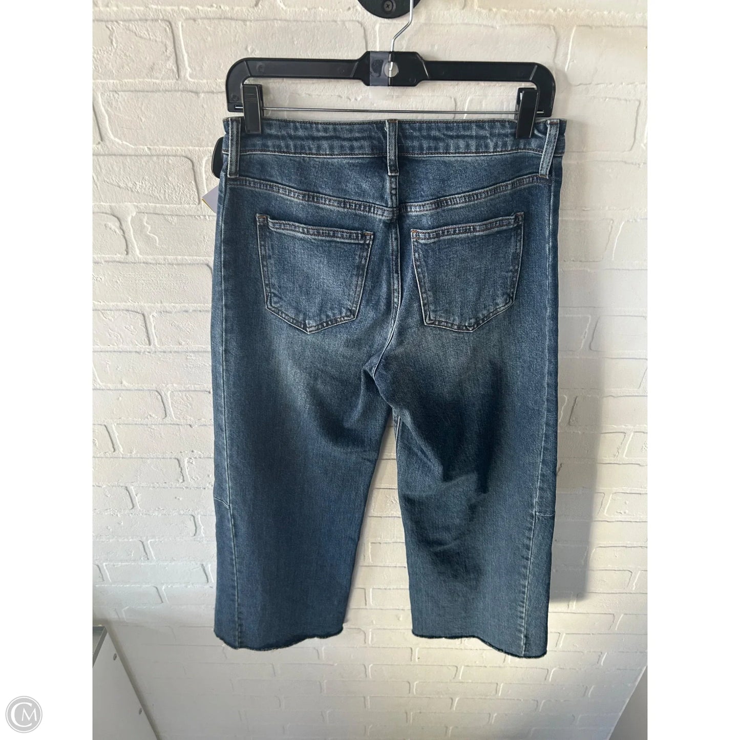 Jeans Wide Leg By Kut In Blue Denim, Size: 0