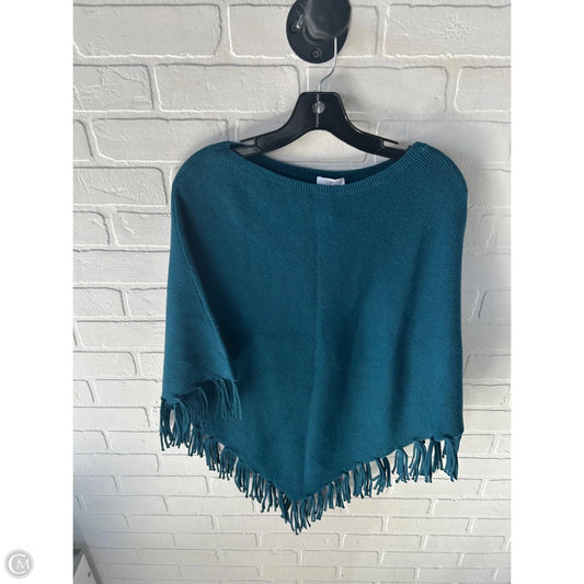 Poncho By J. Jill In Blue, Size: S