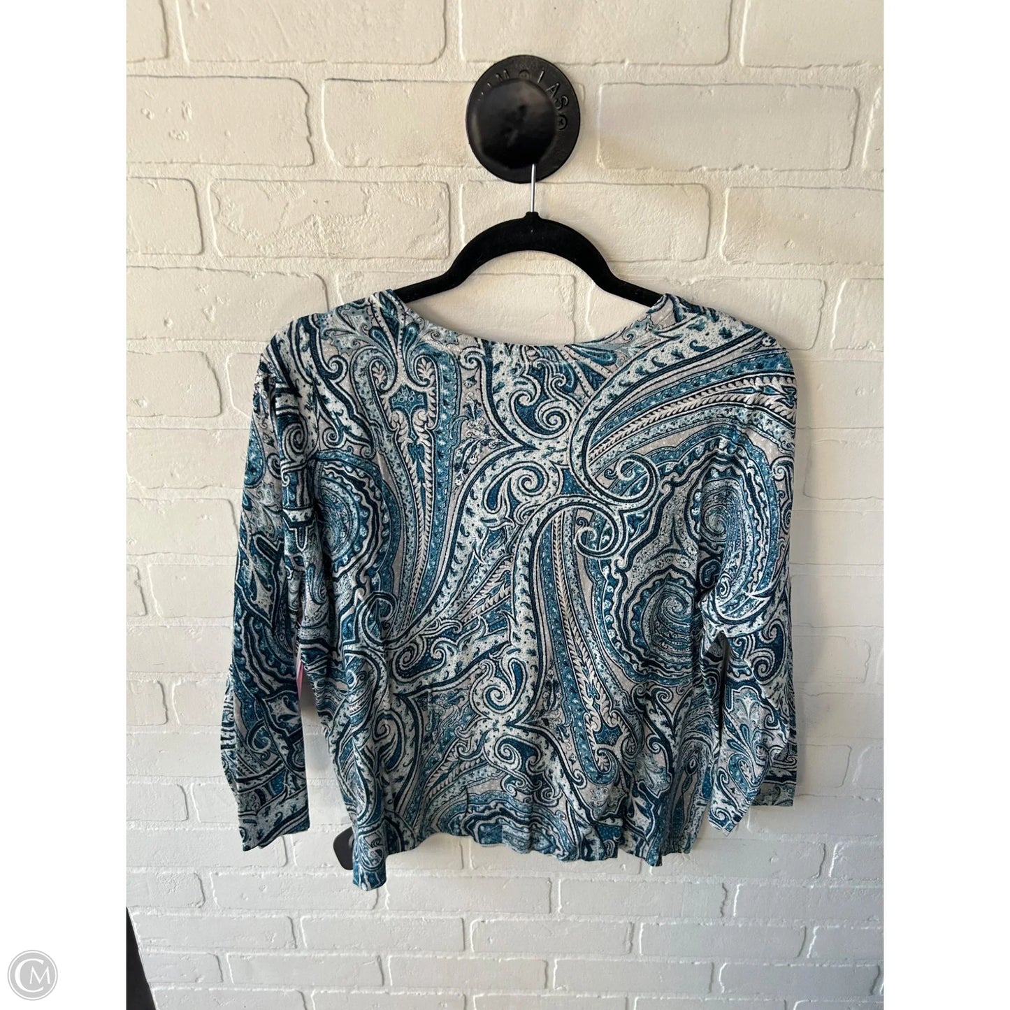 Sweater Cardigan By White House Black Market In Blue, Size: Xl