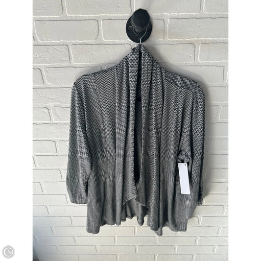 Blazer By Peck And Peck In Black & Grey, Size: L
