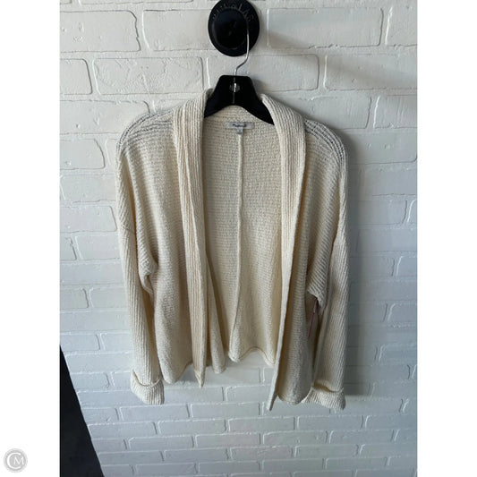 Sweater Cardigan By Madewell In Cream, Size: L