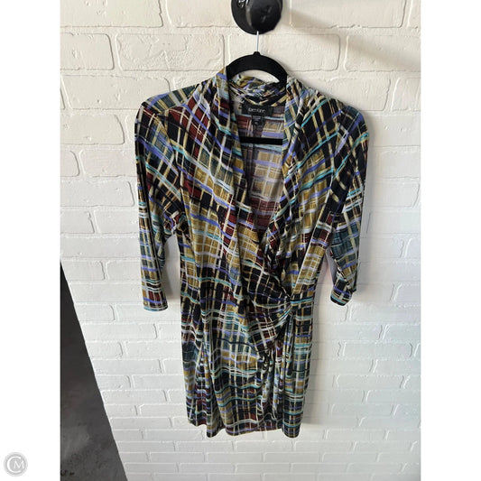 Dress Casual Midi By Karen Kane In Black & Brown, Size: Xl